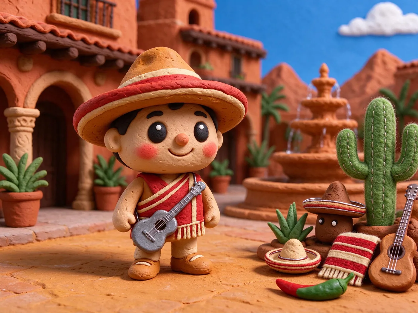 Claymation — AI-generated sample (Mexico)
