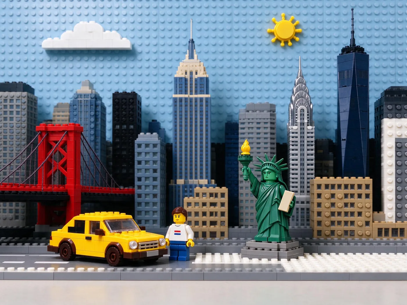 LEGO Bricks — AI-generated sample (New York)