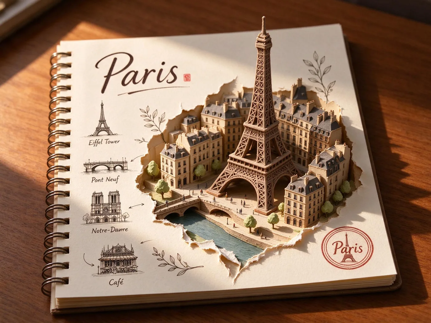 Miniature — AI-generated sample (Paris)